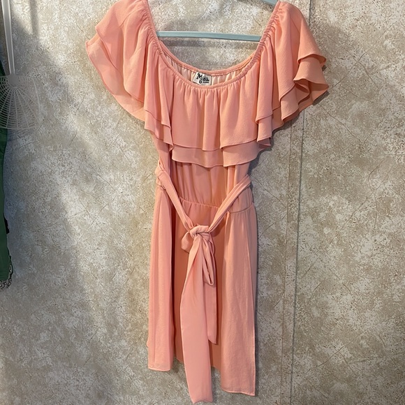 Peach Rosie Mini Dress - Show Me Your Mumu - Picture 7 of 7